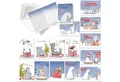 Produktbild: TOBJA Weihnachtskarte Weihnachtskarten mit Umschlag Set - 15 witzig schöne Klappkarten, 15 festliche Weihnachtskarten inkl Umschlag