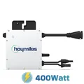 Produktbild: Hoymiles Mikro-Wechselrichter 400 W HM-400 für Balkonkraftwerk & PV-Anlagen, IP67 wetterfest, 1 MPPT, Micro Inverter Plug & Play Installation