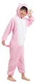 Produktbild: corimori Schweinchen-Kostüm Kinder Tierkostüme Onesie Karneval Fasching Jungen Mädchen 23 Schwein rosa,128-134 Schwein-Kostüm Peppa
