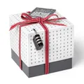 Produktbild: SURPRISA Geschenkbox, Rätselbox Geldgeschenke Verpackung, Gutscheine zum Geburtstag oder Hochzeit, Worträtsel, Größe S (12cm)