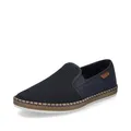 Produktbild: Rieker Herren Slip-On Sneaker B5265, Männer Halbschuhe,Freizeitschuhe,Turnschuhe,Laufschuhe,straßenschuhe,Strassenschuhe,blau (14),43 EU / 9 UK