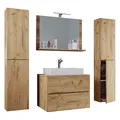 Produktbild: VCM my bath Badmöbel-Set 5-teilig Lendas XL 915215 honig-eiche 147,0 x 52,0 x 150,0 cm