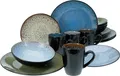 Produktbild: CreaTable, 23629, Bali Bunt, Kombiservice 16-tlg, Steinzeug