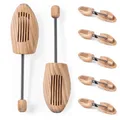 Produktbild: Blumtal® Schuhspanner für Damen und Herren aus Echtholz im 5er Set - Knickschutz Schuhe - Schuhstrecker Kiefernholz - Schuhspanner Herren - Schuspanner Damen - Shoe Tree- Schuhstrecker - Gr. 42-43