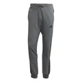 Produktbild: Adidas Men's Essential Three Stripes Fleece Pant, Dark Grey Heather/Black, XS