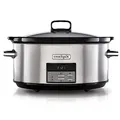 Produktbild: Crockpot Digital-Schongarer Slow Cooker | 7,5 l (10+ Personen) | einstellbare Garzeit | rostfreier Stahl [CSC063X]