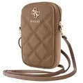 Produktbild: CG MOBILE Guess Handytasche GUWBZPSQSSGW braun Zip Quilted 4G
