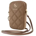Produktbild: Guess Zip Quilted 4G Tasche Braun