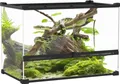 Produktbild: PawHut Terrarium für Reptilien Glasterrarium 48L Reptil Fütterungsbox mit Frontbelüftung, ausbruchsicherer Drehverschluss für Amphibien