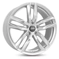 Produktbild: MAM RS3 silver painted 8x18 ET45 - LK5/112 ML66.6 Felge Alu