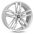 Produktbild: 4x MAM RS3 silver painted 8x18 ET45 - LK5/112 ML66.6 Felge Alu