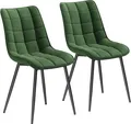 Produktbild: Woltu Esszimmerstuhl (2er-Set), Sessel mit Rückenlehne, Metallbeine