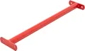 Produktbild: TRIBECCO® Reckstange Turnstange Gymnastikstange Metallstange (Rot, 115 cm)