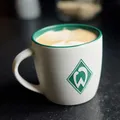Produktbild: SV Werder Bremen Tasse Logo weiß