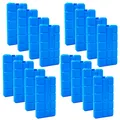 Produktbild: Kühlakku 16er Set Kühlakkus 200 ml blaue Kühlelemente für die Kühltasche Kühlbox