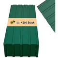 Produktbild: 22x Trapezblech Metall Dachplatten für 10.12 m2 Stahlblech Verzinkt Profilblech für Carports Gerätehäuser und Dächer Wellenprofil Wandblech G... - Grün