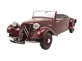 Produktbild: Norev Modellauto Citroen Traction Cabrio 1938 dunkelrot, Maßstab 1:18