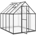 Produktbild: vidaXL Gewächshaus 4005836, 3,79 m² Fläche, 169 x 224 x 195 cm, Polycarbonat, Fundamentrahmen