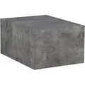 Produktbild: Livetastic Couchtisch, Dunkelgrau, Holz, Pappel,Pappel,Pappel, rechteckig, würfelförmig, 60x40x80 cm, einfacher Aufbau, Wohnzimmer, Wohnzimmertische, Couchtische