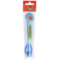 Produktbild: Super Mario Plastik Besteck Set - 2 Teile - Blau/Grün