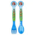 Produktbild: Super Mario Plastik Besteck Set - 2 Teile