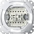 Produktbild: MERTEN Doppelwechselschalter-Einsatz MEG3626-0000 | 2-fach Unterputz | 16AX 250V | IP20 | halogenfrei