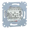Produktbild: Merten Doppelwechselschalter-Eins MEG3626-0000 Installationsschalter