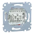 Produktbild: Merten - Installationsschalter Doppelwechselschalter-Eins MEG3626-0000 1-pol.16A