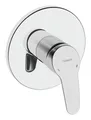 Produktbild: Hansa Hansamix Fertigmontageset mit Funktionseinheit Einhand-Brause-Batterie Funktionseinheit ohne Umstellung schraubenlose Rosette Durchmesser 170 mm - 81859083