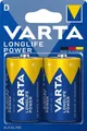 Produktbild: VARTA Varta 04920121412 Batterien LONGLIFE Power - Mono/LR20/D, 1,5 V Batterie
