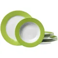 Produktbild: Ritzenhoff Breker Tafelservice, Grün, Keramik, 1x1x1 cm, Essen & Trinken, Geschirr, Geschirr-Sets