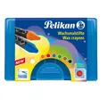 Produktbild: Pelikan Wachsmalstift 8er Box blau, rund