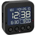 Produktbild: TFA Dostmann Wecker TFA Dostmann 60.2552.01 Funk Wecker Schwarz Alarmzeiten 2 Großes Disp