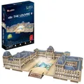 Produktbild: Kubisches lustiges 3D-Puzzle mit LED-Beleuchtung