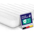 Produktbild: Ergonomische Matratzen 90x190 für erholsamen Schlaf - angenehme Komfortschaummatratze - Weiß