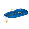 Produktbild: Rolly Toys rollySnow Max (Alter ab 3 Jahre, Farbe Blau, ergonomischer Sitz, mit zwei Bremsen, belastbar bis 100 kg) 200283