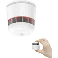 Produktbild: VisorTech Mini-Rauchwarnmelder, 85 dB Feueralarm, 10 Jahre Batterie, EN 1460