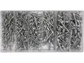 Produktbild: Blindnieten Sortiment Popnieten Set 400-tlg Nieten Alu/Stahl Poppnieten 2,4-4,8