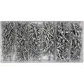 Produktbild: Alu Blindnieten Sortiment 400-tlg. Popnieten Set 2,4-3,2-4,0-4,8 mm Nieten