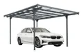 Produktbild: Floraworld Carport 6M mit 6 mm Platten 299 x 496 x 210/226 cm - 012491