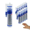 Produktbild: 12x Beko Allcon 10® Konstruktionsklebstoff 310 ml 260 100 310 inkl. 12 Einweghandschuhe