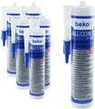 Produktbild: 6x Beko Allcon 10 Konstruktionsklebstoff+ 6 Paar Einweghandschuh (43,55 EUR/l)