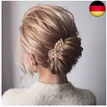 Produktbild: Yheakne Strass Hochzeit Haarspange Haarspange Gold Kristall Haarspange Glanz