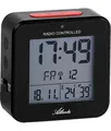 Produktbild: Atlanta 1880/7 Wecker Funk Funkwecker digital schwarz Licht Snooze Digitalwecker