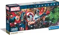 Produktbild: CLEMENTONI - Kompaktes 1000-teiliges Panorama - Marvel, The Avengers