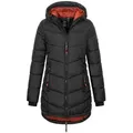 Produktbild: SUBLEVEL Steppjacke Damen Winter Jacke Mantel Parka Steppjacke Steppmantel Wintermantel schwarz M (38)