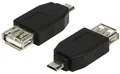 Produktbild: LogiLink USB 2.0 Adapter Micro USB Stecker - USB Kupplung