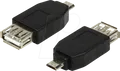 Produktbild: LOGILINK AU0029 - Adapter USB 2.0 Micro-B Stecker > A Buchse