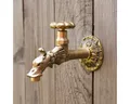 Produktbild: Antikas Wasserspeier Wasserhahn für Wandbrunnen, Wasserspeier aus Messing, wie Antik 1/2