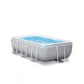 Produktbild: Intex 26784 Prisma Frame rechteckiger Aufstellpool, 300x175x80 cm, grau